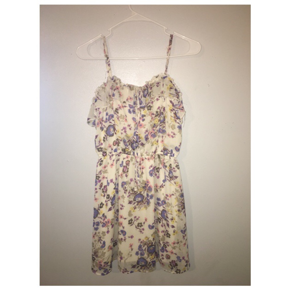 Floral dress size large